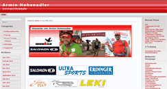 Desktop Screenshot of hohenadler.de
